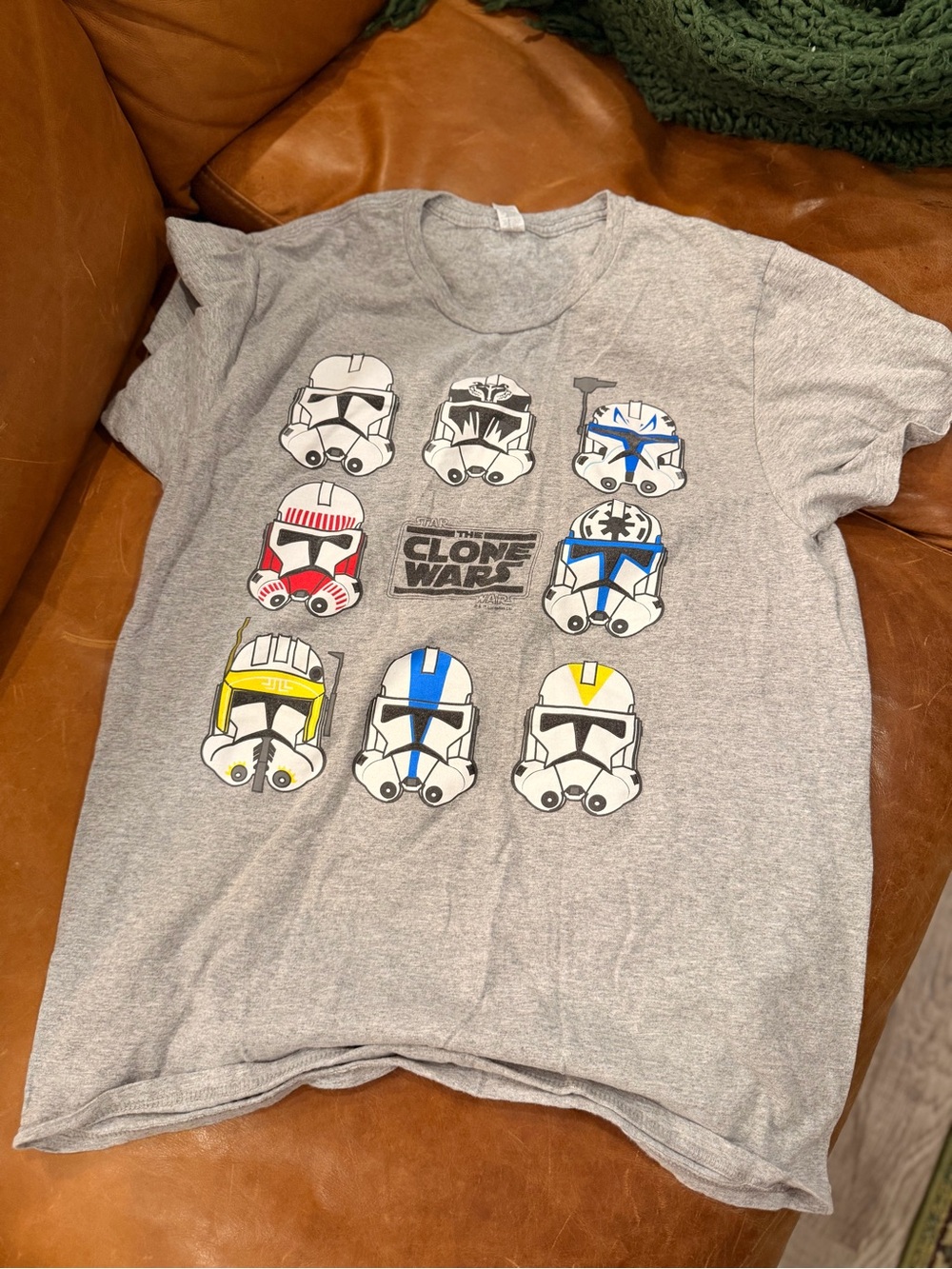 Hanes Grey  Star Wars Clone Troopers Graphic Tee